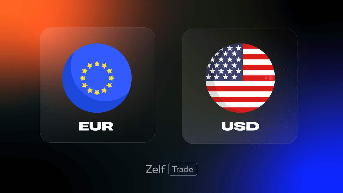 EURUSD technical analysis chart on Zelf Trade