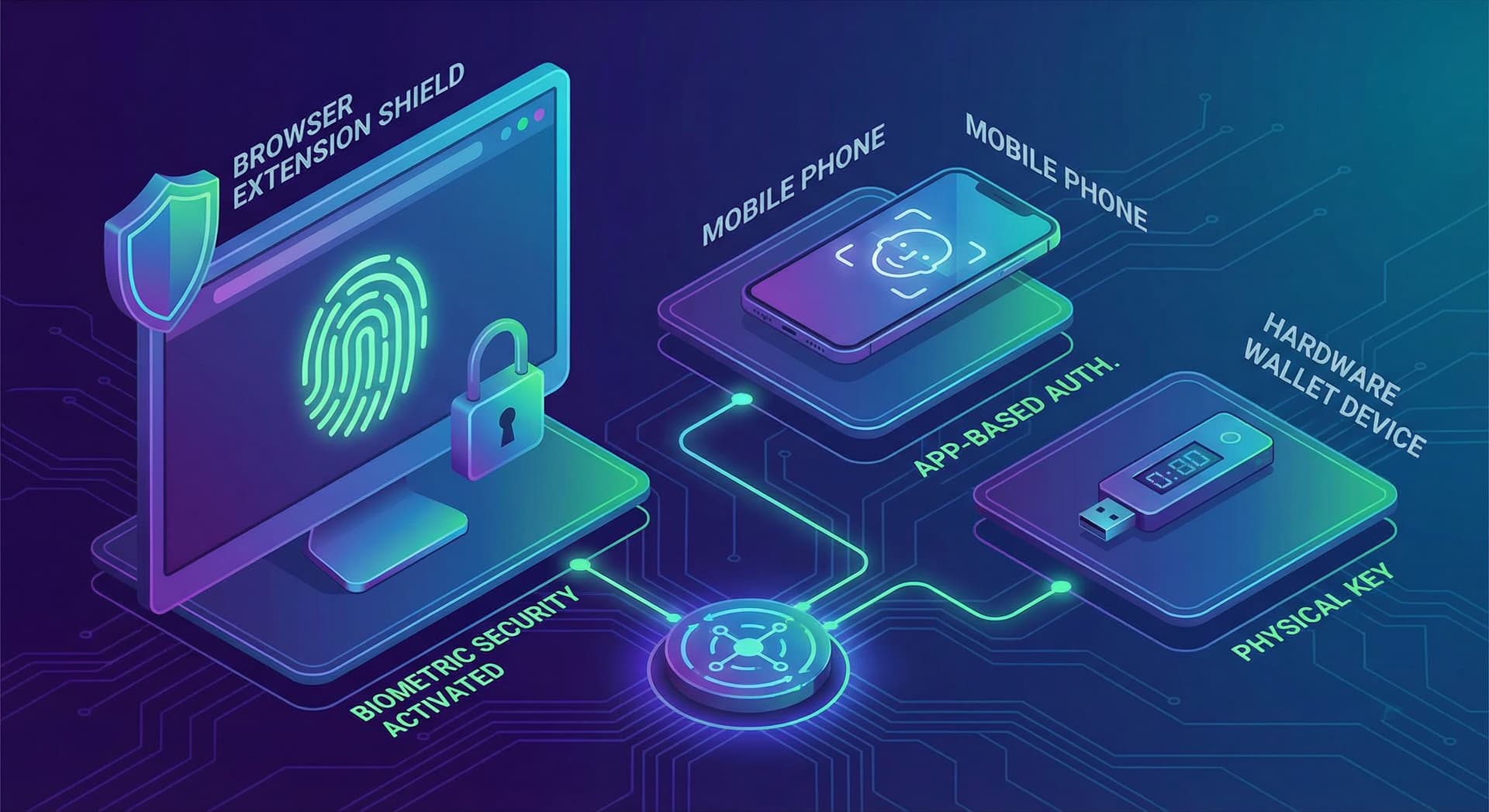Featured image for: Browser Extension Wallet vs Mobile vs Hardware Security Comparison